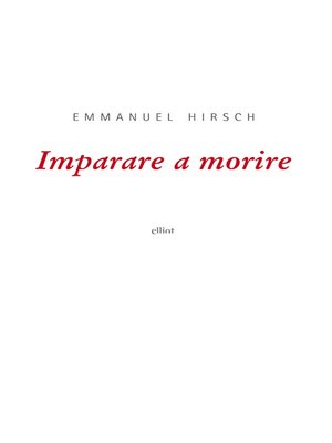 cover image of Imparare a morire
